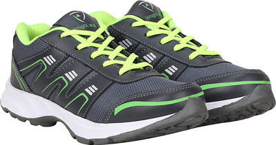 

Knight Ace Cross-Trainer Running Shoes For Men(Grey, Green