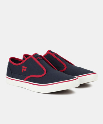 

Fila ROYALTY Canvas Shoe For Men(Navy, Nvy/wht/rd