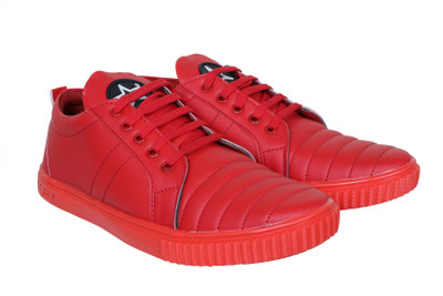

VR Rapid Red Supe Casuals For Men(Red
