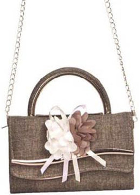 

Aliado Women Evening/Party Brown Leatherette Sling Bag