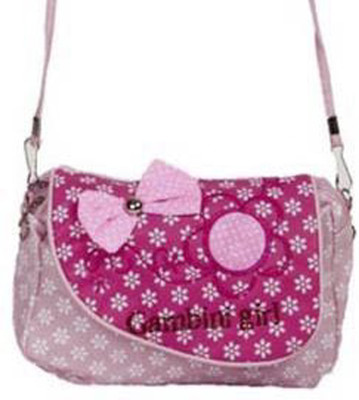 

Aliado Women Casual Pink Cotton Sling Bag