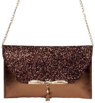

Aliado Women Evening/Party Pink Leatherette Sling Bag