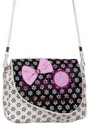 

Aliado Women Casual White Cotton Sling Bag