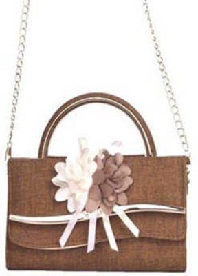 

Aliado Women Evening/Party Brown Leatherette Sling Bag