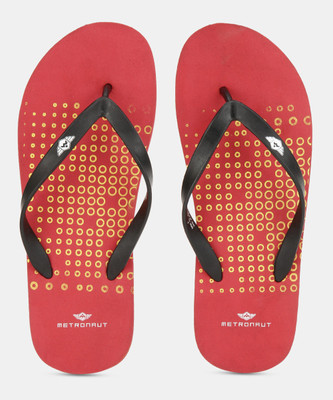 

Metronaut HOLLYWOOD-4 Flip Flops, Red/black