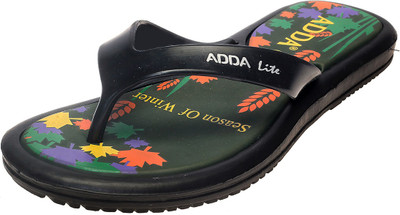 

Adda Flip Flops, Black olive