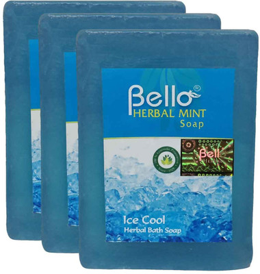 

Bello Herbal Mint Soap(225 g, Pack of 3)