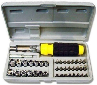 Buram 41 in1 Pc Tool Kit Screw driver and bit Socket Set(Pack of 1)
