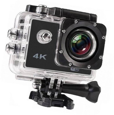 

BERRIN 4k Wifi Action Ultra HD Waterproof DV 16MP Sports Action Camera Camcorder 170 Degree Wide Angle Sports and Action Camera(Black, 16 MP)