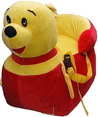 

Prachi toys Cute Yellow Bear Soft Toy Chair 42CM, Yellow, for Baby Sitting - 42 cm(Yellow)
