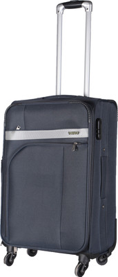 

Milestone Spinner Soft Trolley 67 cm (Navy Blue) Check-in Luggage - 27 inch(Blue)