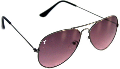 

Tens Aviator Sunglasses(Pink)