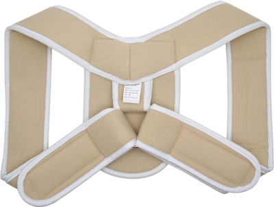 

AGE CARE Back Posture Corrector Belt, Lumbar Shoulder Corrective Correcting Support Brace for pain Fatique Therapy Lumbar Support (S, Skin color), Beige