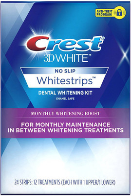 

Crest 3D White Monthly Whitening Boost Dental Kit with 12 Treatments Teeth Whitening Liquid(12 ml)