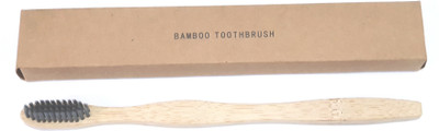 

Being Trendy bmbu charcol Medium Toothbrush