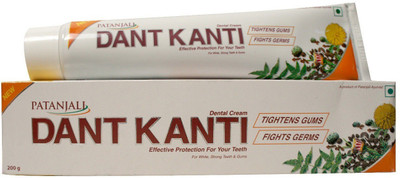 

Patanjali Dant Kanti Dental Cream Natural Toothpaste(100 g)