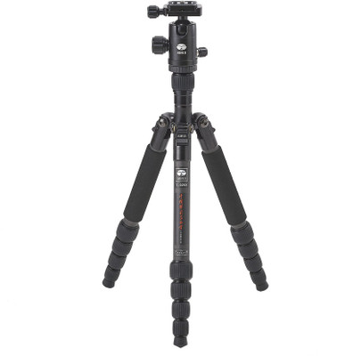 

Sirui T-025X Carbon Fiber Tripod with C-10S Ball Head Tripod Kit(Black, Supports Up to 6000 g)