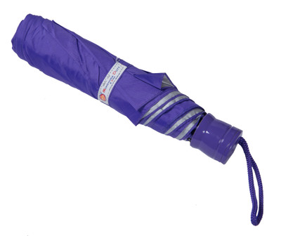 Mohendra Dutt & Sons 3 Fold purple Umbrella with Sun Protection Umbrella(Purple)
