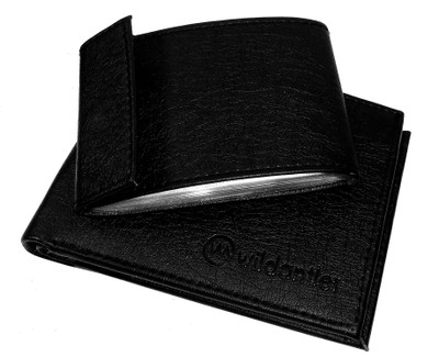 

Wildantler Boys Black Artificial Leather Wallet(8 Card Slots)