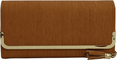 

Cidky Women Tan Fabric, Canvas Wrist Wallet(4 Card Slots), Trendy tan