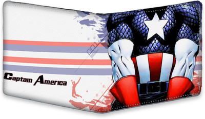 

SL COLLECTIONS Boys Multicolor, Black Canvas, Artificial Leather Wallet(3 Card Slots)