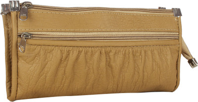

fillincart Women Beige Artificial Leather Wallet(3 Card Slots)