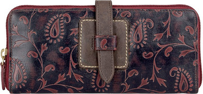 

Holii Women Brown Genuine Leather Wallet(2 Card Slots)