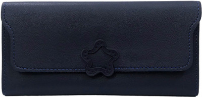 

Ferishta Women Blue Artificial Leather Wallet(10 Card Slots)