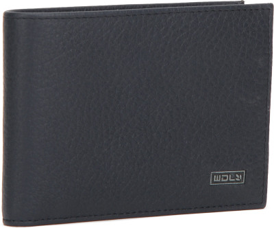 

Woodland Men Formal Blue Genuine Leather Wallet(8 Card Slots), Navy