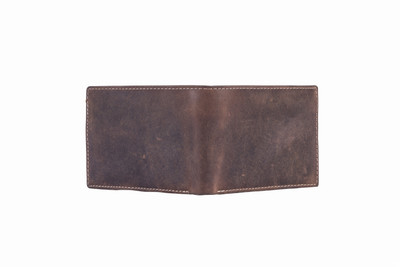 

Leatherworld Men Brown Genuine Leather Wallet(11 Card Slots), Hunter brown