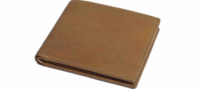 

APF COLLECTION Men Tan Genuine Leather Wallet(10 Card Slots)