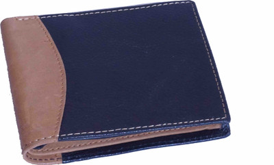 

APF COLLECTION Men Black Genuine Leather Wallet(9 Card Slots)