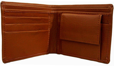 

COST TO COST Boys Tan Genuine Leather Wallet(7 Card Slots)