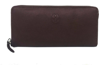

JL Collections Women Brown Genuine Leather Wallet(12 Card Slots)
