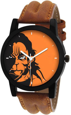 

Keepkart Stylish Brown LEather Strap ~ HANUMAN ~ Printed Watch For Boys And Girls Watch - For Men & Women