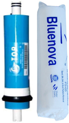 

bluenova Spun with C-TOP 80 GPD Membrane Solid Filter Cartridge(0.0001, Pack of 2)