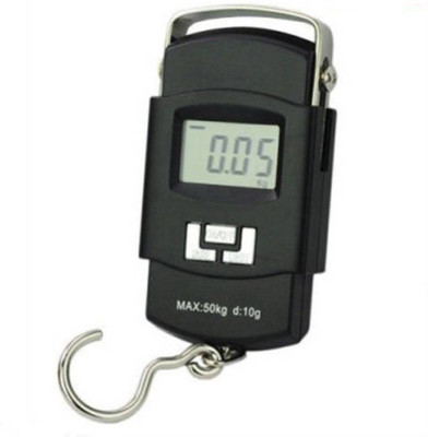 

Drake 50Kg Electronic Digital Weighing Screen Scale For Travel Luggage Home Personal Use Weighing Scale(Black)
