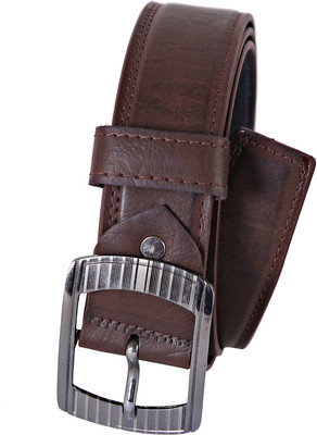 

Martell Men Casual, Formal Brown Artificial Leather Belt, Dark brown