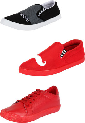 

Trenqs Casuals For Men(Multicolor, Black