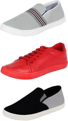 

Trenqs Casuals For Men(Multicolor, Grey