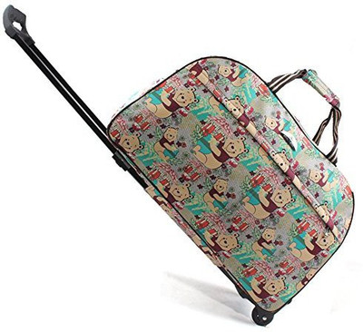 

Generic Soft BodyGraphic Print Cabin Luggage -  inch(Multicolor