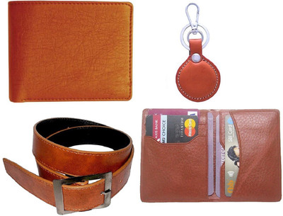 

Peacock Mundkar Wallet Combo(Tan)