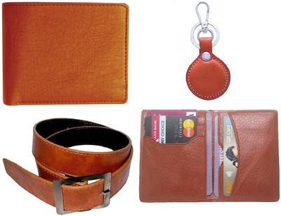 

Peacock Mundkar Wallet Combo(Tan)