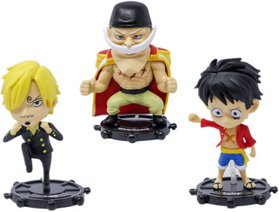 

Tootpado Anime Action Figures 3.5 Inch Tall (Pack of 3) - (CTNG17) - Highly Detailed Collectable Toys(Multicolor)