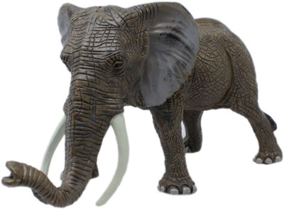 

Tootpado Elephant Animal Toy Figure 12 Inch - Brown (1TNG235) - Big Realistically Detailed(Brown)