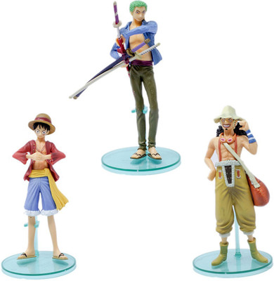

Tootpado Anime Action Figures 5 Inch Tall (Pack of 3) - (CTNG18) - Highly Detailed Collectable Toys(Multicolor)