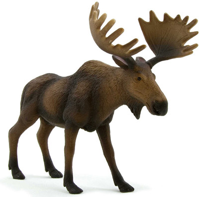 

Sirius Toys Mojo Fun 387023 European Elk / Moose Realistic International Wildlife Toy Replica(Brown)