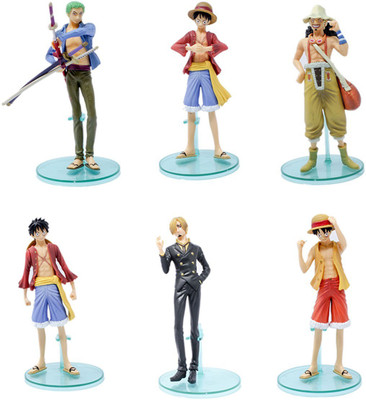 

Tootpado Anime Action Figures 5 Inch Tall (Pack of 6) - (CTNG05) - Highly Detailed Collectable Toys(Multicolor)