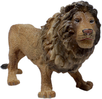 

Tootpado Lion Animal Toy Figure 10.5 Inch - Brown (1TNG230) - Big Realistically Detailed(Brown)