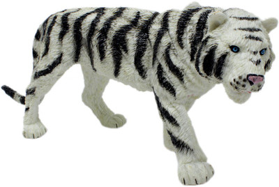 

Tootpado Tiger Animal Toy Figure 12 Inch - White (1TNG233) - Big Realistically Detailed(White)